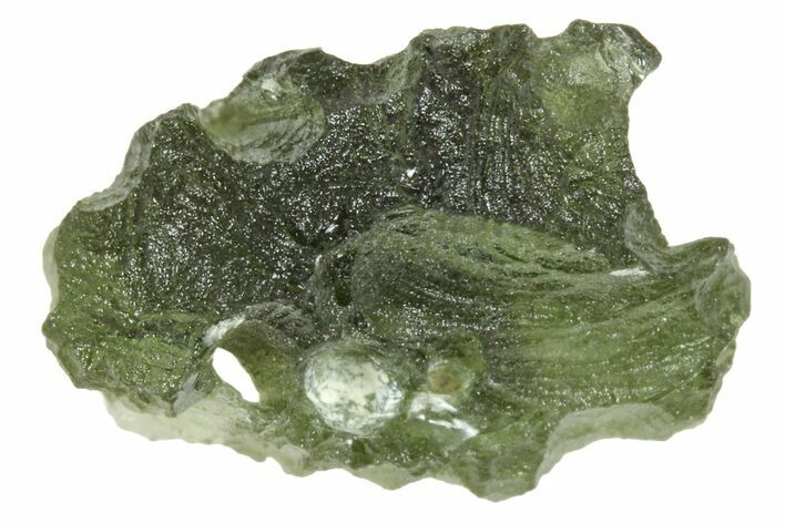 Green Moldavite Tektite ( g) - Czech Republic #368980